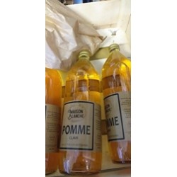 Jus de pommes clair
